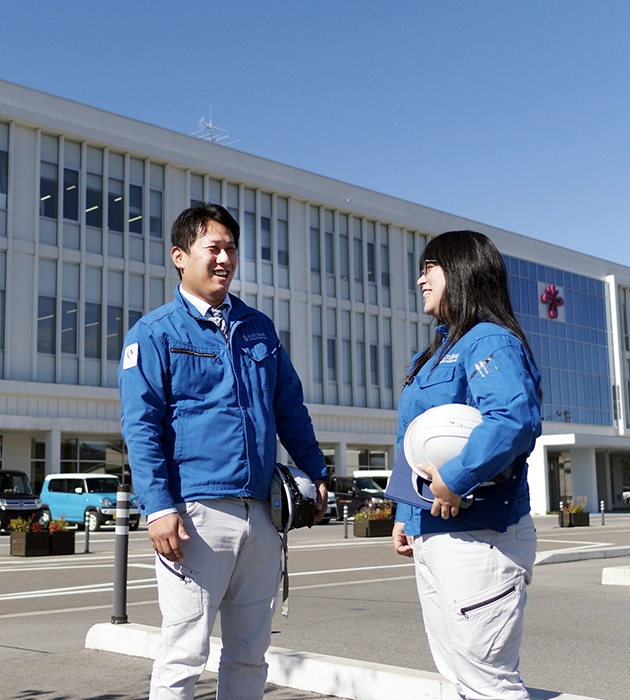 所長と社員の会話